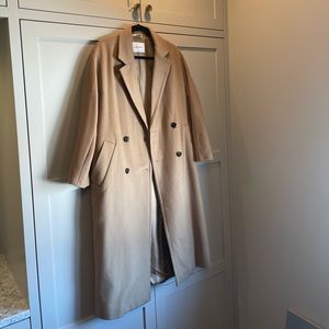 Babaton Slouch Jacket: old version, Camel, Size 2, excellent condition